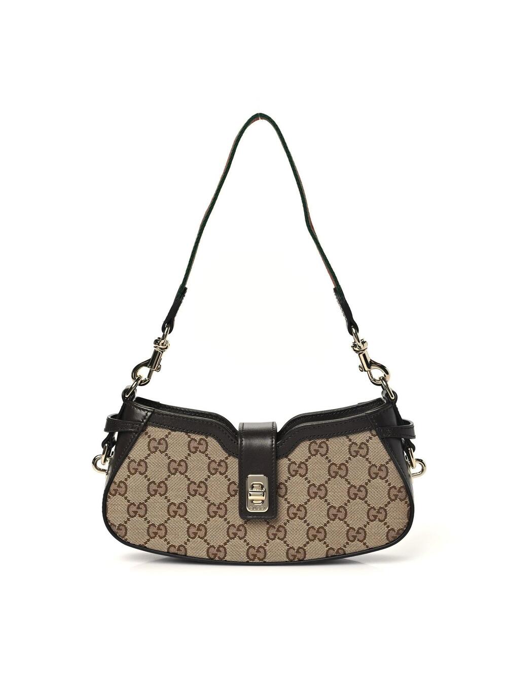 Gucci Calfskin Mini Moon Side Shoulder #343856G13B